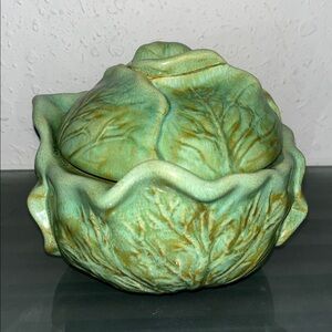 Vintage Holland Mold Ceramic Cabbage/Lettuce Head Bowl Dish